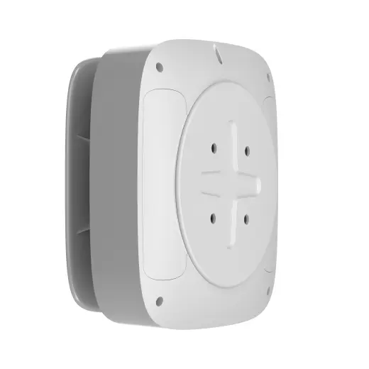 EN54 FireProtect (Heat/Sounder), bezdrát. teplotní detektor s integrovanou sirénou, bílý