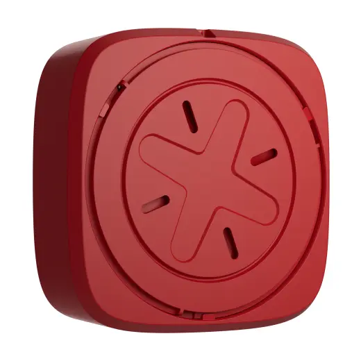 EN54 FireProtect (Sounder), bezdrát. siréna, červená
