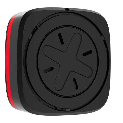 EN54 FireProtect (Sounder/VAD), bezdrát. siréna s majákem, černá