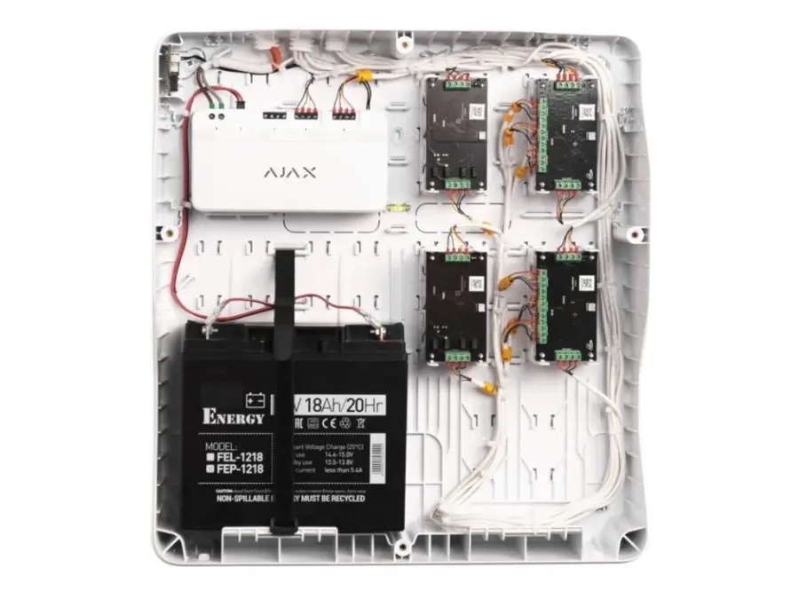 Case, 430×400×133, bílá