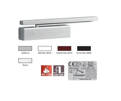 DC340DA NEW STRIBRNY