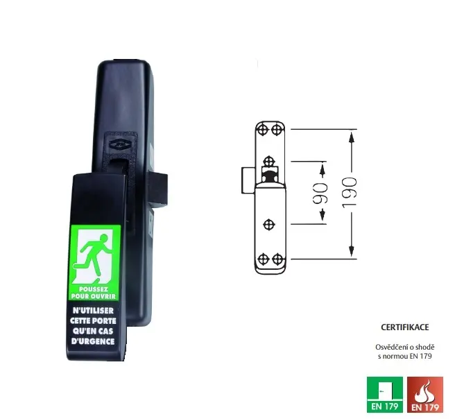 EUROPAD 8989 černé