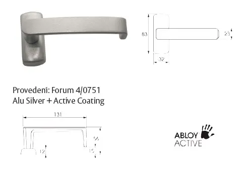 Klika:Forum 4/0751 AluSilver