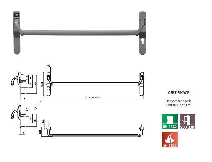 NORMA 991101-09 92MM stribrna