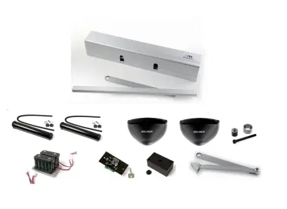 SET12, Pohon SW 150 Push/Pull vč. příslušenství (pohon, EXU-SI, EXU-SA, stříbrné rámenko PUSH nebo P