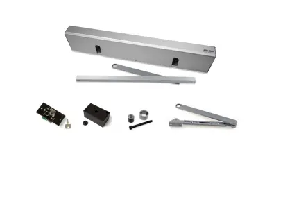 SET2, Pohon SW 300 Push/Pull vč. příslušenství (pohon, kryt, EXU-SI, EXU-SA, stříbrné rámenko PUSH n