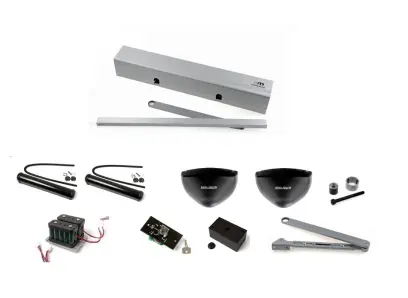 SET6, Pohon SW 200 Push/Pull vč. příslušenství (pohon, EXU-SI, EXU-SA, stříbrné rámenko PUSH nebo PU