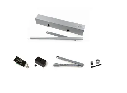 SET7, Pohon SW 200 Push/Pull vč. příslušenství (pohon, kryt, EXU-SI, EXU-SA, stříbrné rámenko PUSH n