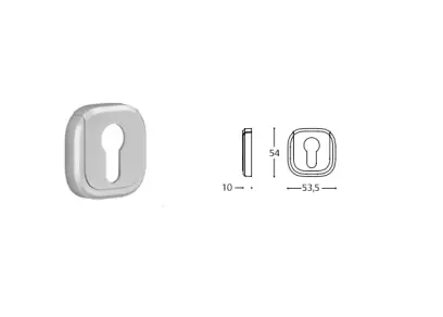 VERCY ROZETA CYLINDR.OTVOR