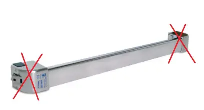 Milenium 19310 tyč 1200mm stříbrná