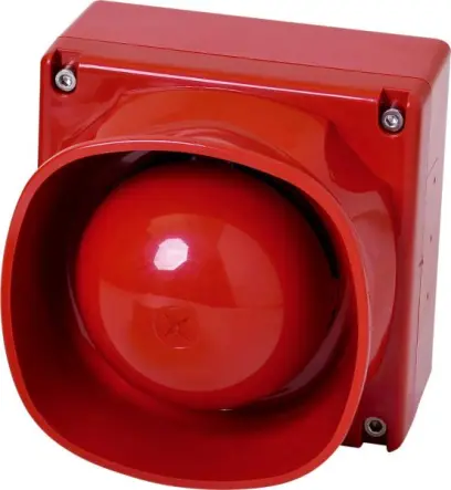 FNM-420-B-RD, sirena venkovní , červená