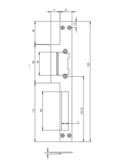 H2 pravá lišta s náběhem