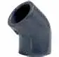 Úhel PVC 45 stupňů, DN 25, bal 10ks