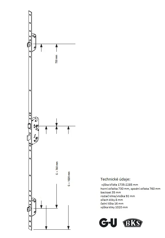 GU-SECURY Automatic 35/92/16/8/1020