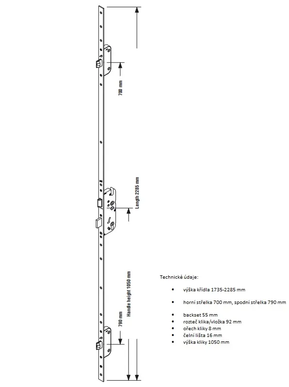 SECURY Automatic 55/92/16/8/1050