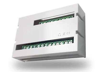 DIN plastový box pro auxi