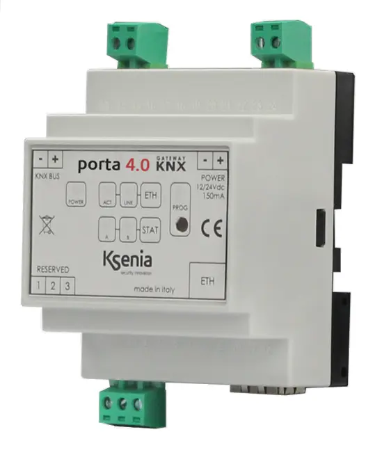 Porta KNX - Lares 4.0