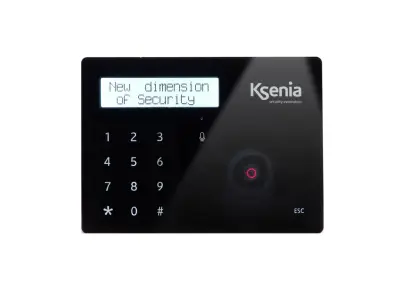 Ergo S, klávesnice, černá