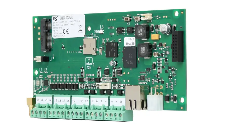 Lares 4.0 40 wls, deska ústředny