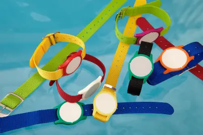 Hodinky Active Mifare Desfire EV2 modré