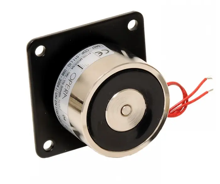 Dveřní magnet 01630, 24Vdc, 20 kg, bez kotvící desky