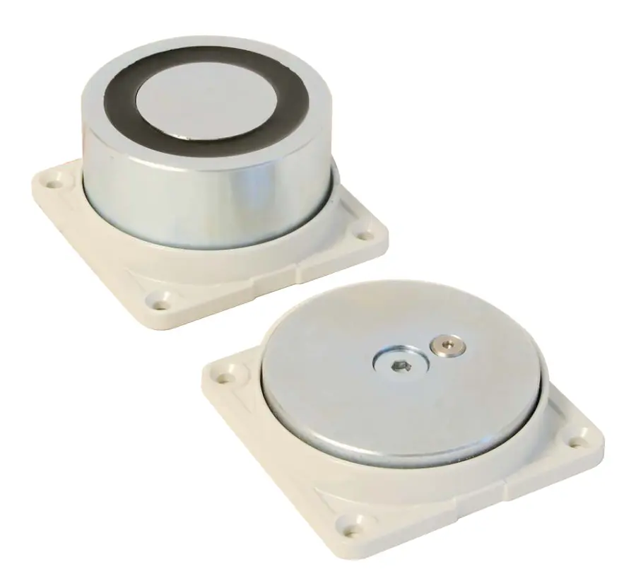 Dveřní magnet 017003A pro venkovní použití, 24Vdc, 180 kg