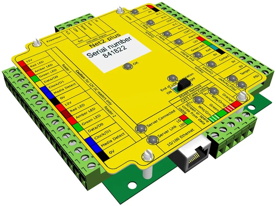 Deska elektroniky Net2 plus