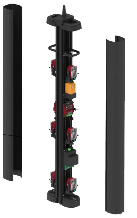 Coliris 3100, 1m, 2x3 paprsky, 100m