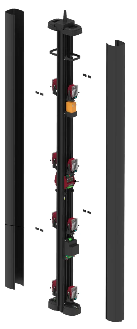 Coliris 3100, 2m, 2x4 paprsky