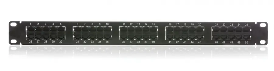 Patch panel telefoní